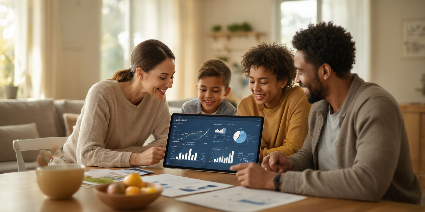 Orçamento familiar colaborativo: união e prosperidade